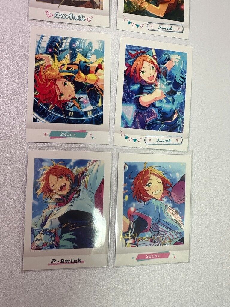 Ensemble Stars Miscellaneous Pasha Card Set 2wink Hinata Aoi Yuta Aoi