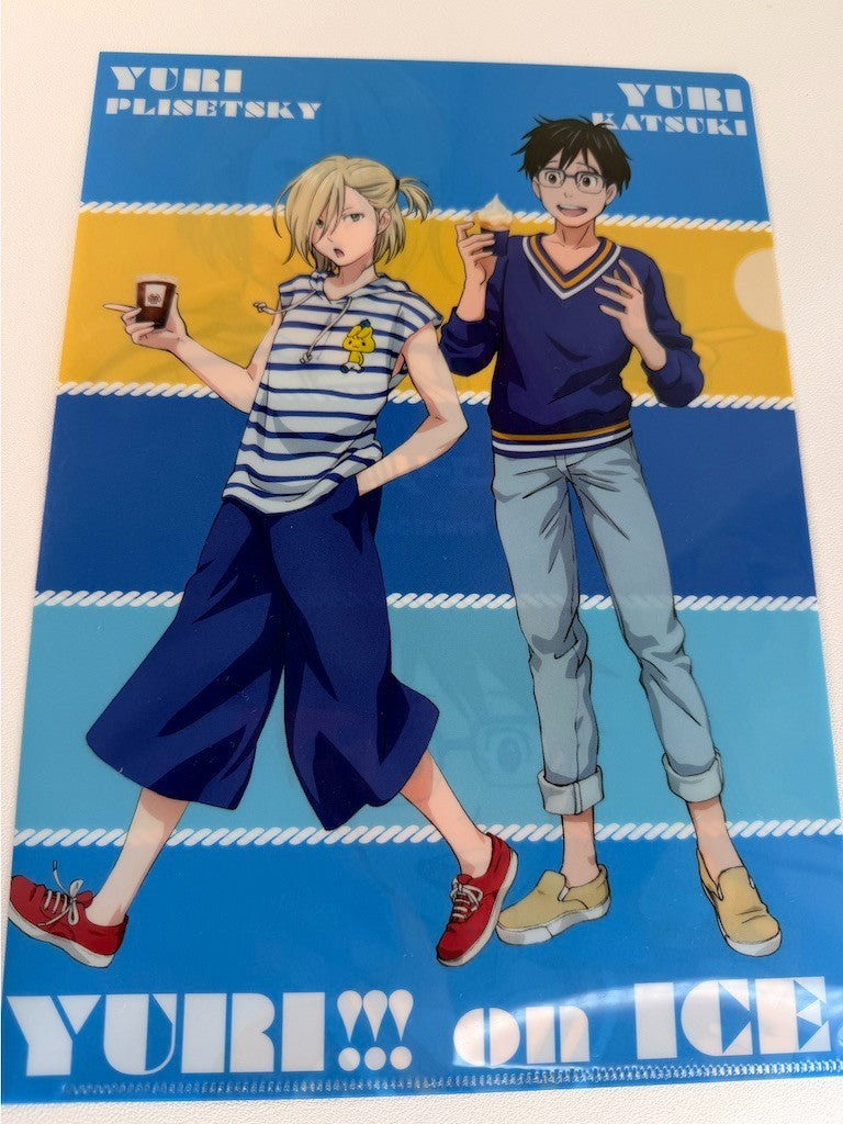 Yuri!!! on Ice Ministop Clear File Yuri Plisetsky Katsuki