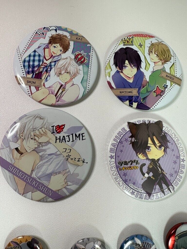 Super Sale TsukiUta Six Gravity Procellarum Seleas Fiuna Can Badge Set 1