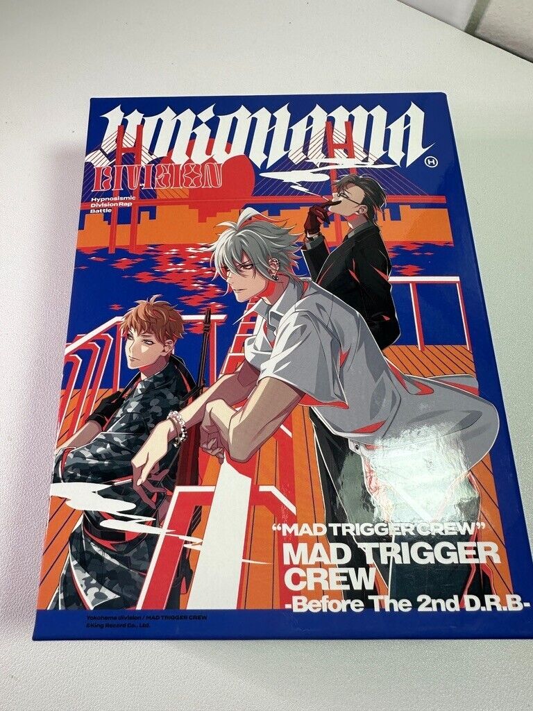 Hypnosis Mic Mad Trigger Crew DVD Book Shelf Sleeve Samatoki Rio Jyuto