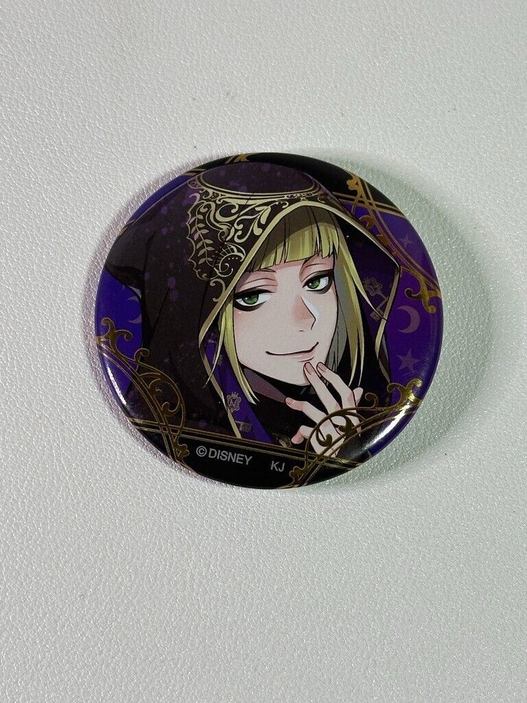 Twisted Wonderland Can Badge Pomefiore Rook Hunt Ceremony Zoom