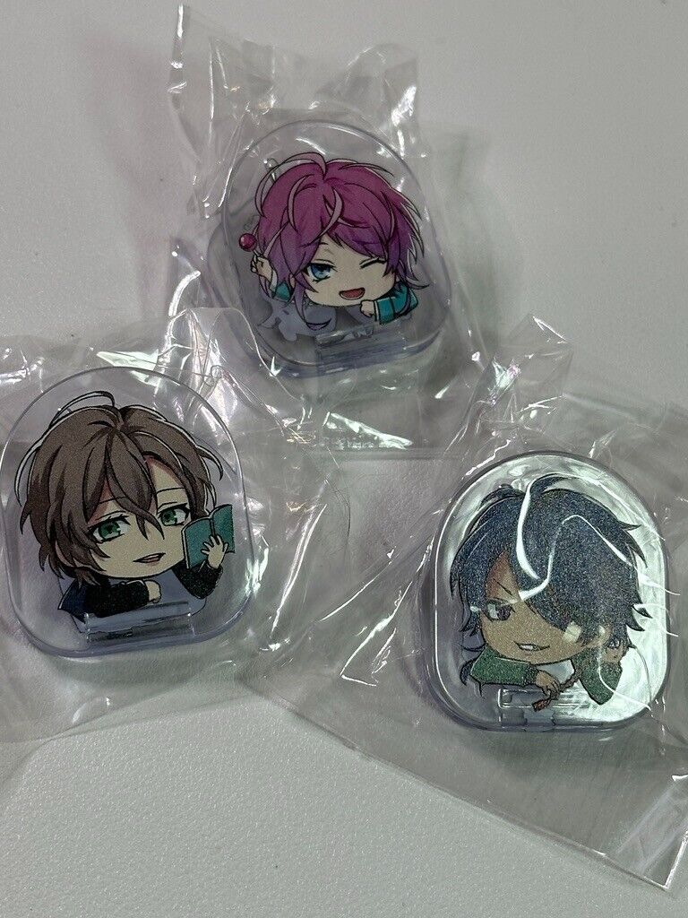 Hypnosis MicFling Posse Shibuya Division Acrylic Clip Set Ramuda Dice Gentaro