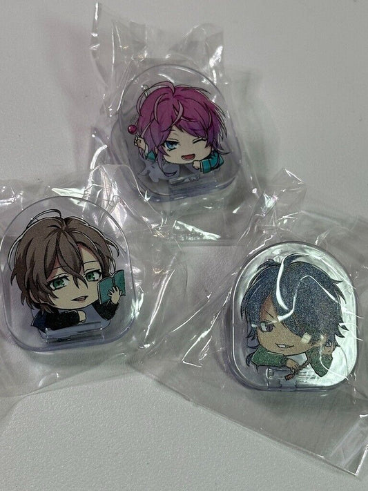 Hypnosis MicFling Posse Shibuya Division Acrylic Clip Set Ramuda Dice Gentaro