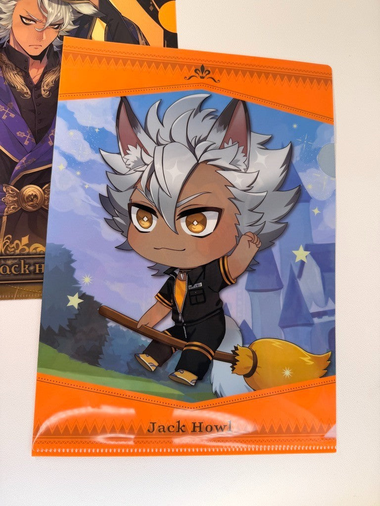 Twisted Wonderland Clear File Set Savanaclaw Jack Howl
