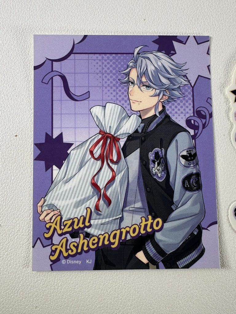 Twisted Wonderland Union Birthday Sticker Set Octavinelle Azul Ashengrotto