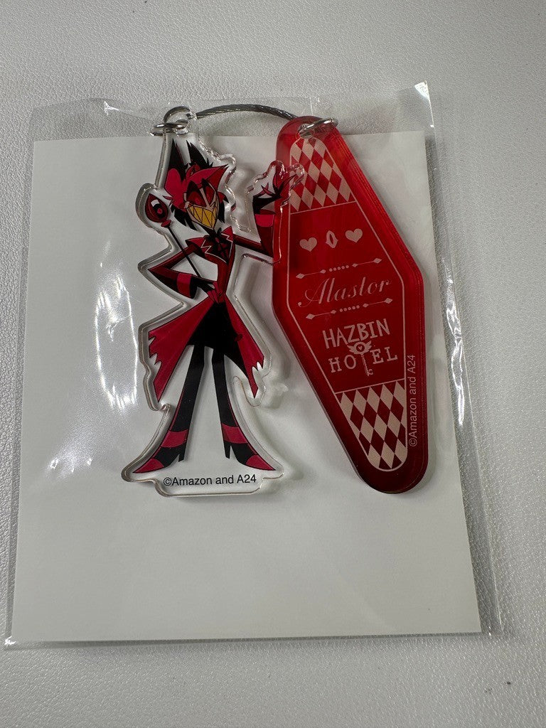 Hazbin Hotel Smile Base Cafe Arylic Charm Alastor