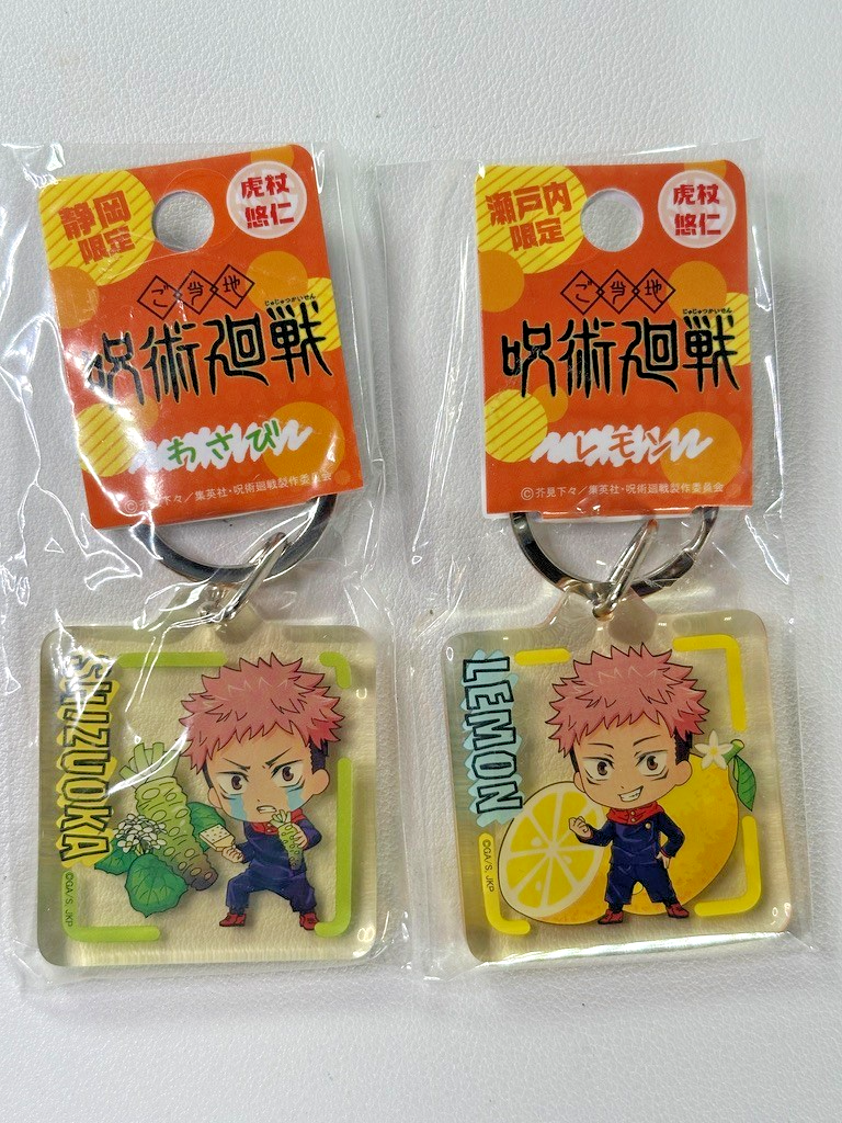 Jujutsu Kaisen Key Holder Set Yuji Itadori Wasabi