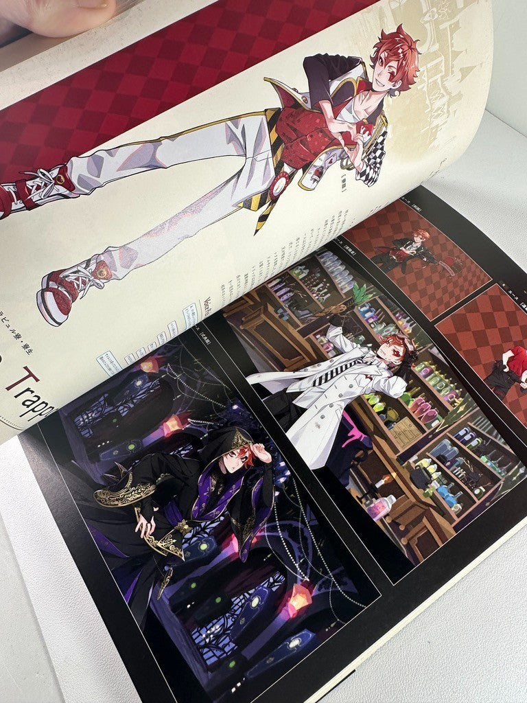 Twisted Wonderland Magical Archives Official Guide Diasomnia Ignihyde Scarabia