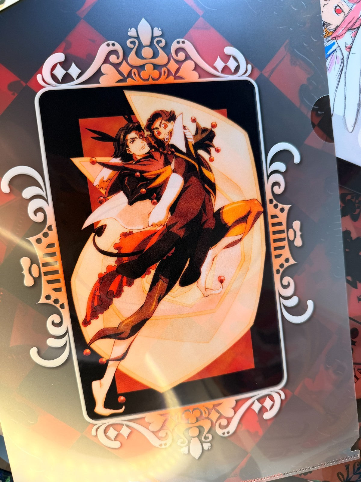 Code Geass in Wonderland Clear File Set Anya