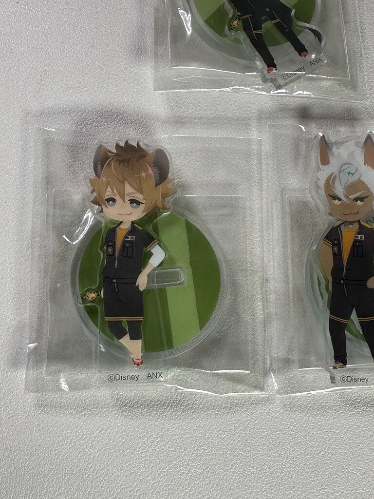 Twisted Wonderland Savanaclaw Gym Acrylic Stand Set Ruggie Leona Jack