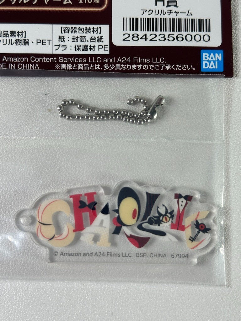 Hazbin Hotel Ichiban Kuji Prize H Acrylic Charm Charlie Morningstar