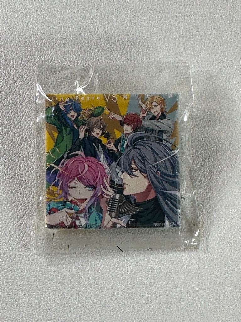 Hypnosis Mic Can Badge Ramuda Jakurai Hifumi