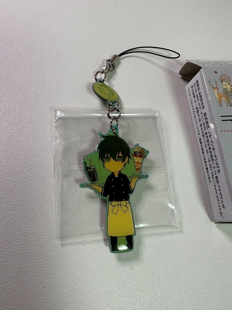 Ten Count 10 Count Yura Yura Metal Strap Charm Collection Kurose Riku Waiter