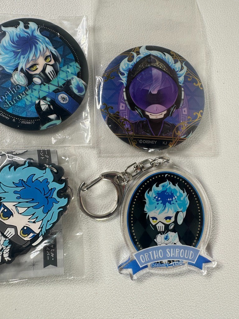 Twisted Wonderland Ignihyde Can Badge Set Ortho Shroud