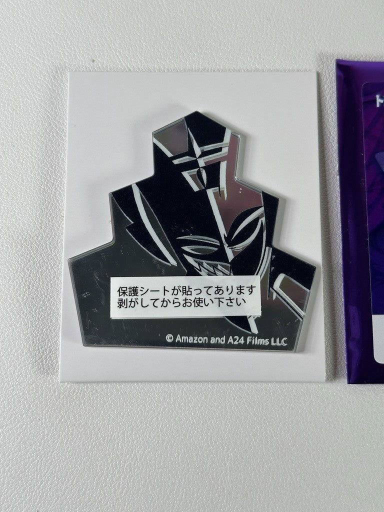 Hazbin Hotel Dark Side  Acrylic Mirror Sticker Adam