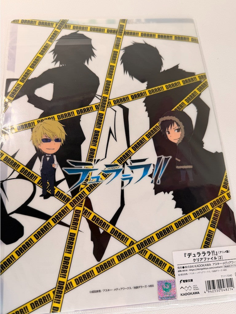 Durarara!!  Clear File Clear File Set Shizuo Izaya
