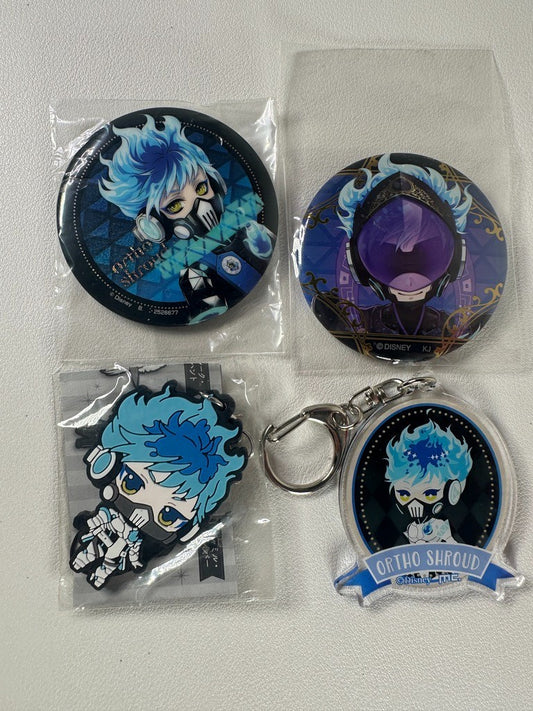 Twisted Wonderland Ignihyde Can Badge Set Ortho Shroud