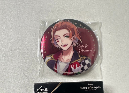 Twisted Wonderland Ichiban Kuji Can Badge Heartslabyul Cater Diamond