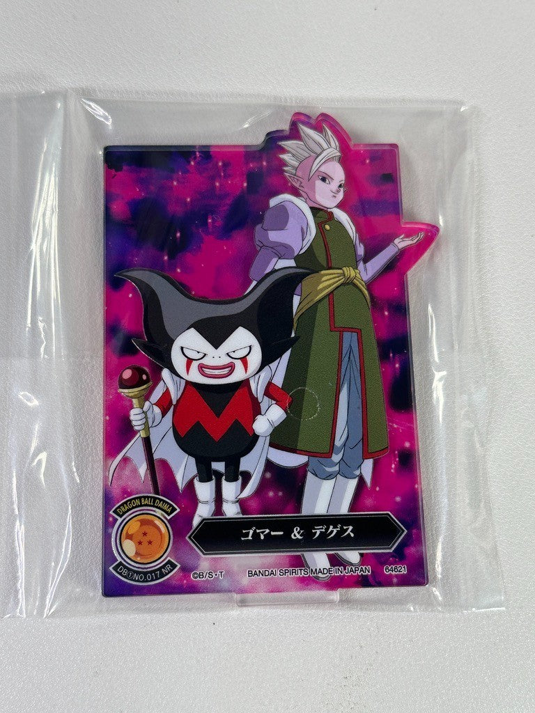 Dragon Ball GT ACLLECT Acrylic Stand VS Omnibus Prize J Koma and Degesu