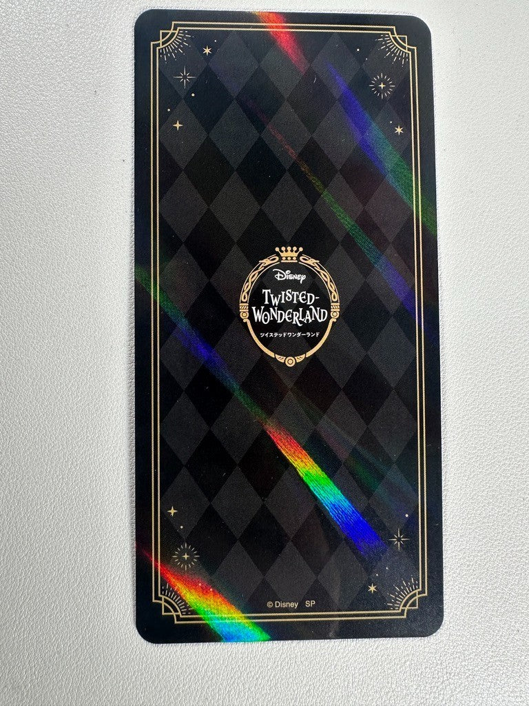 Twisted Wonderland Masquerade Card Heartslabyul Deue Spade LIMITED