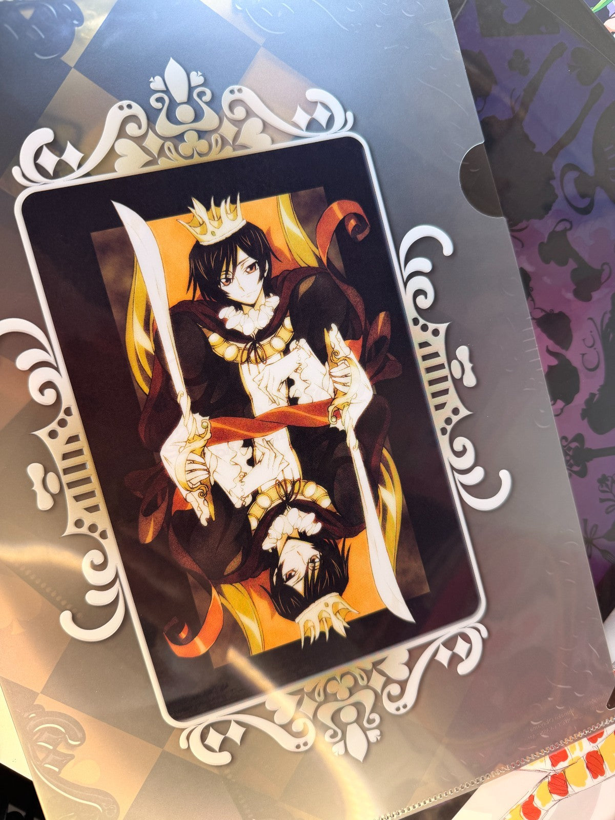 Code Geass in Wonderland Clear File Set CiCi
