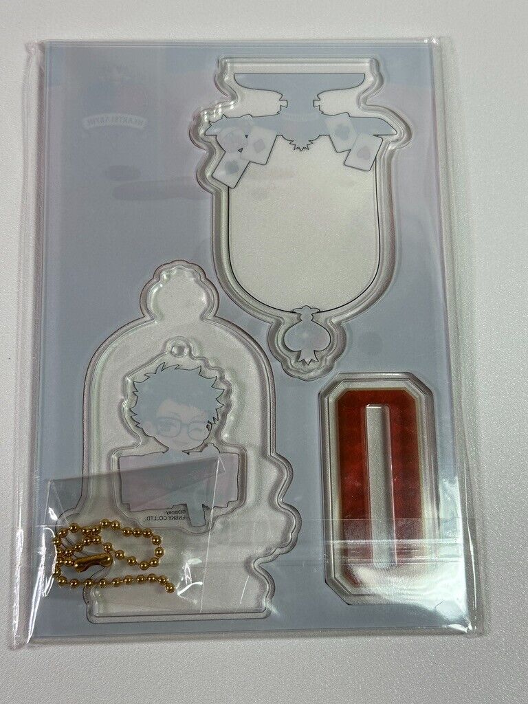 Twisted Wonderland Heartslabyul Trey Clover Clear Cage Acrylic Stand Ensky