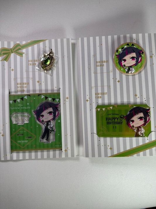 Twisted Wonderland Diasomnia Lilia Vanrouge Union Birthday Acrylic Set
