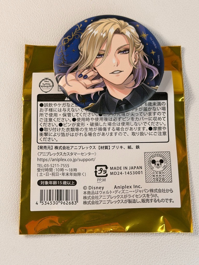 Twisted Wonderland  5th Anniversary Blazing Jewel Badge Pomefiore Vil Schoenheit