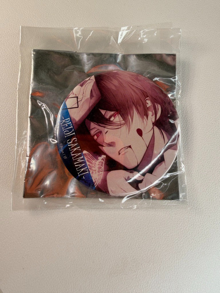 Diabolik Lovers Medium Can Badge Reiji Sakamaki Zoom