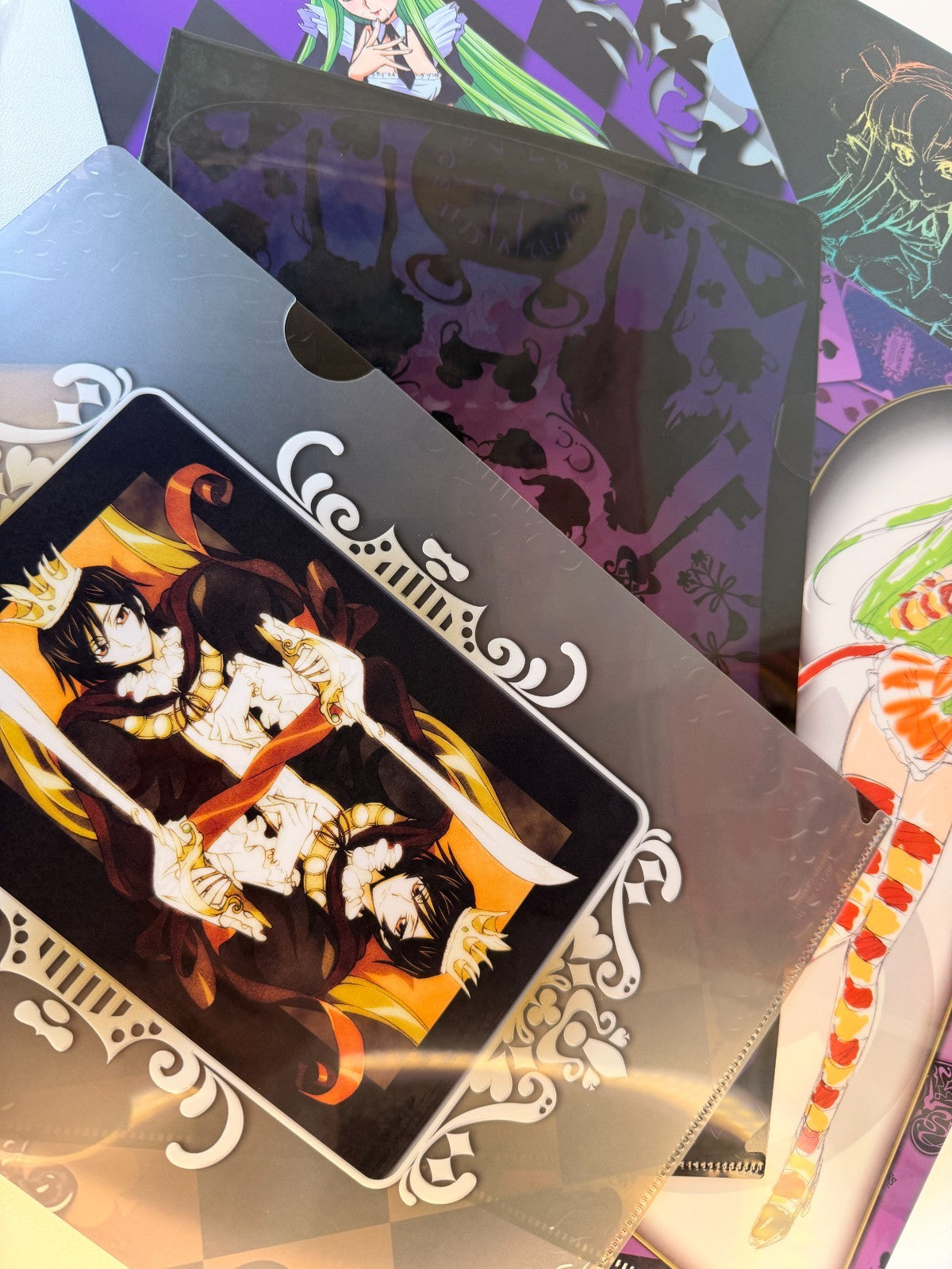 Code Geass in Wonderland Clear File Set CiCi