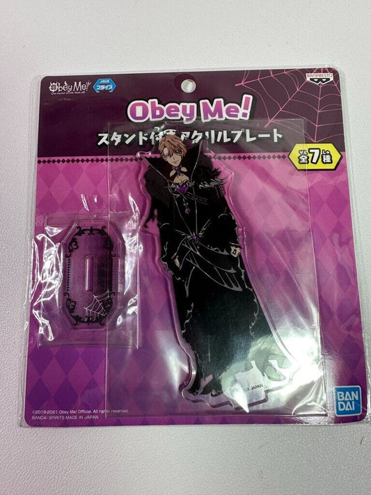 Obey Me! Banpresto Acrylic Stand SEGA Limited Asmodeus