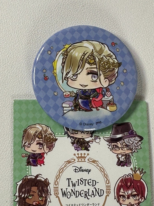 Twisted Wonderland Disney100 Can Badge Pomefiore Vil Schoenheit