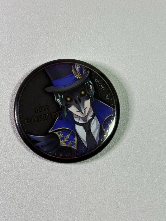 Twisted Wonderland Can Badge Night Raven College Dire Crowley