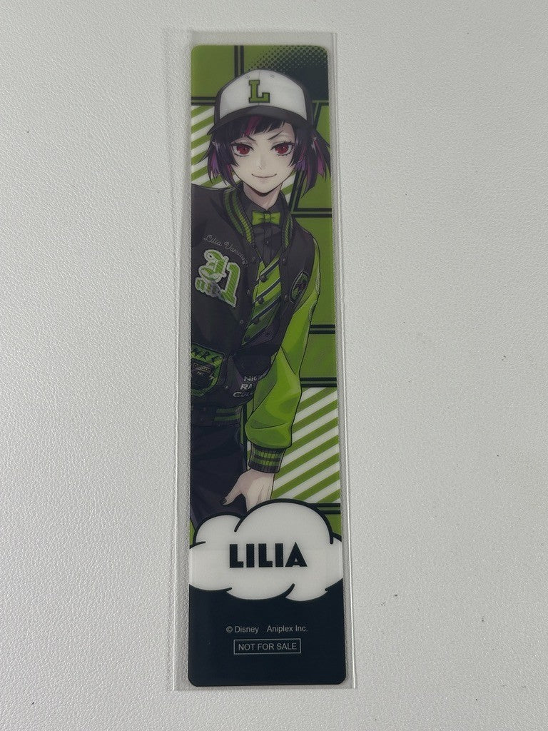 Twisted Wonderland Union Sports Jacket Clear Bookmark Diasomia Lilia Vanrouge