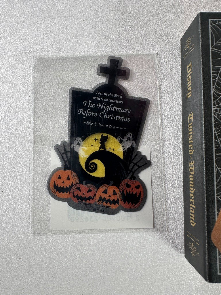 Twisted Wonderland Nightmare Before Christmas Pop Up Notepad Sticker Skully
