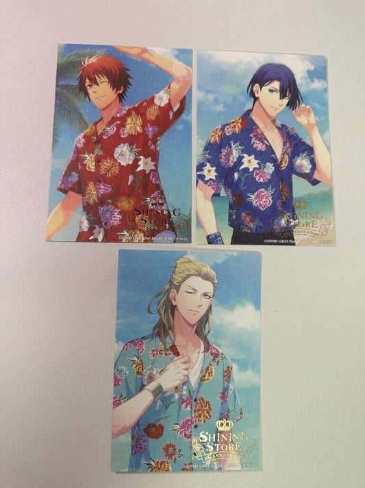 Uta no Prince-sama Shining Store Postcard Set Jinguji Ren Otoya Ittoki Masato