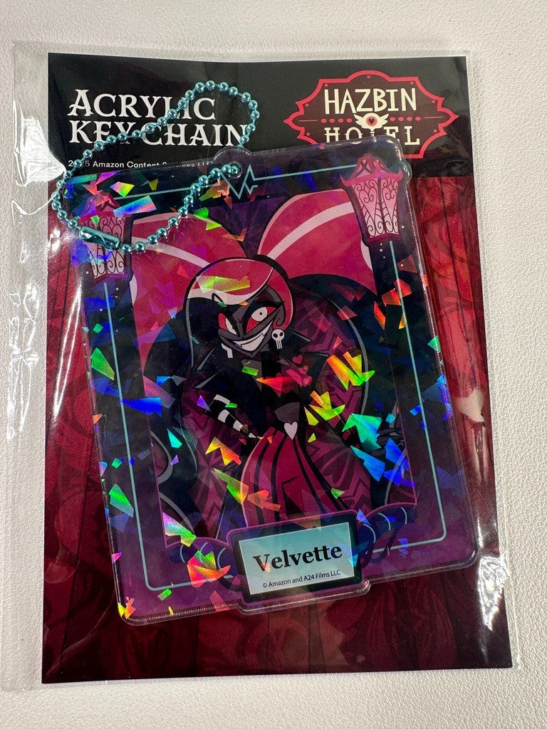 Hazbin Hotel Ikebukuro PopUp Shop Vaggie Hologram Acrylic Charm
