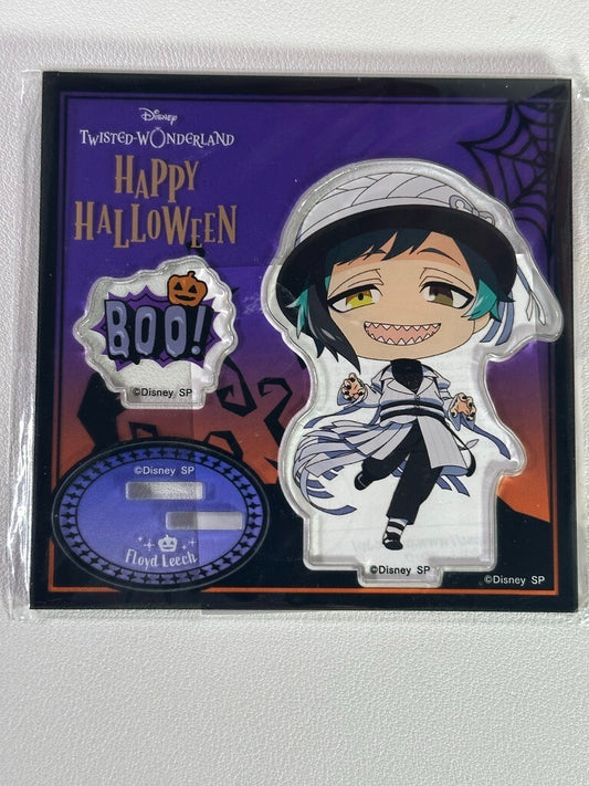 Twisted Wonderland Octavinelle Floyd Leech Halloween Scary Dress Acrylic