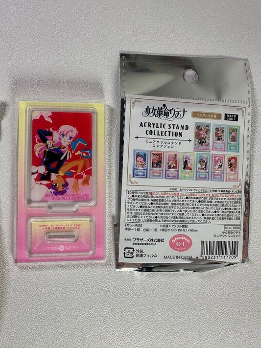 Revolutionary Girl Utena Mini Acrylic Stand Collection Utena Anthy Himemiya