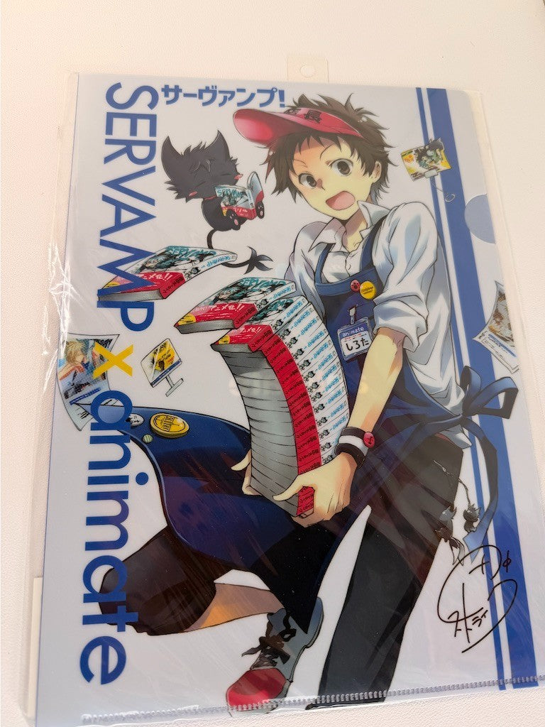 Servamp Animate Clear File Set Licht Kuro