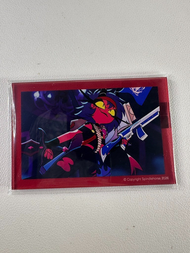 Helluva Boss Smile Base Acrylic Card Millie Action