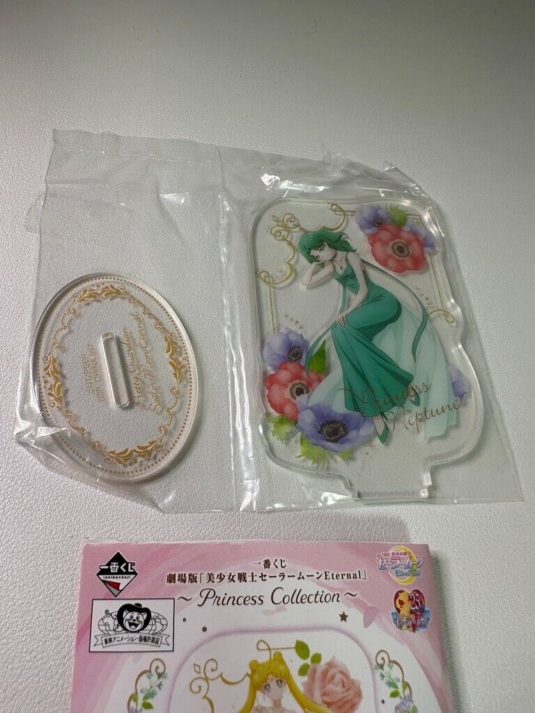 Sailor Moon Eternal Ichiban Kuji Princess Neptube Acrylic Stand Kaioh Michiru
