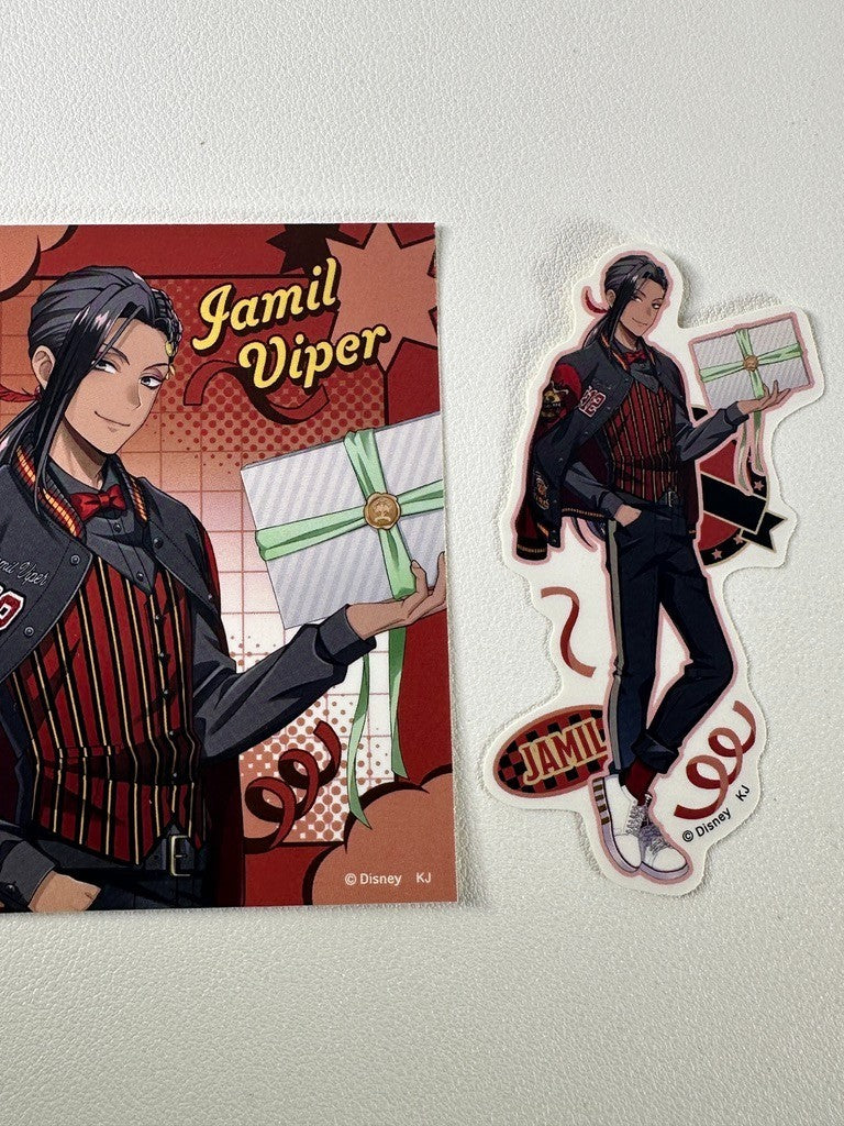 Twisted Wonderland Union Birthday Sticker Set Scarabia Jamil Viper