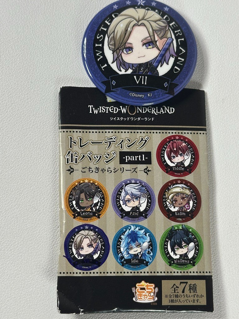 Twisted Wonderland Gochicara Can Badge Pomefiore Vil Schoenheit