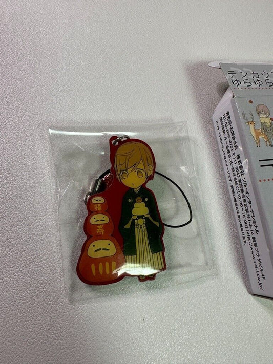 Ten Count 10 Count Yura Yura Metal Charm Collection Shirotani Tadaomi Daruma
