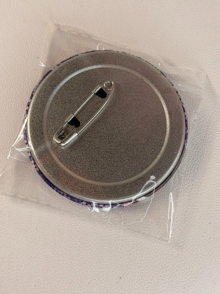 Diabolik Lovers Medium Can Badge Reiji Sakamaki Purple