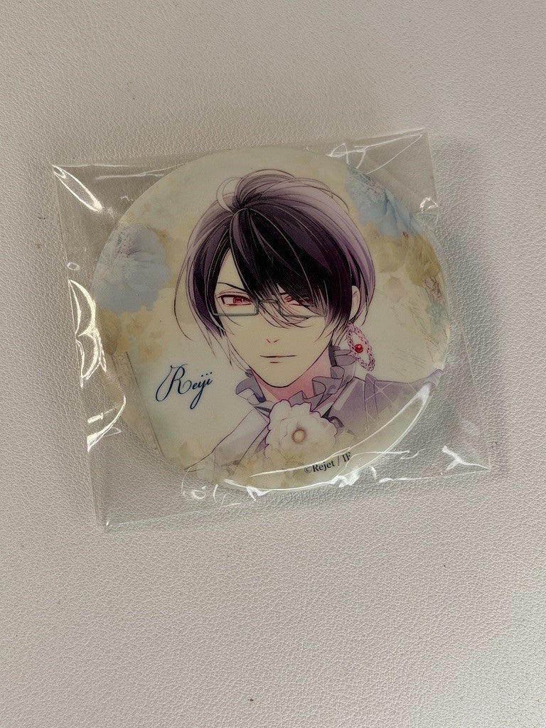 Diabolik Lovers Medium Can Badge Reiji Sakamaki White Collar