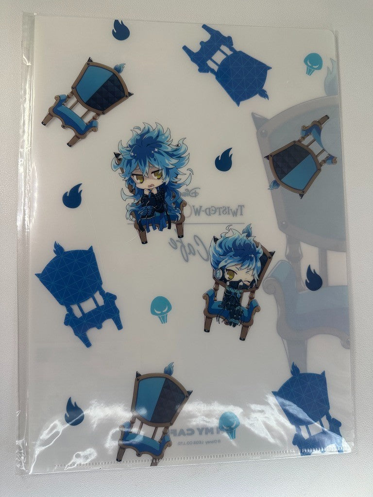 Twisted Wonderland Throne Clear File Heartslabyul Ignihyde Idia Shroud Ortho