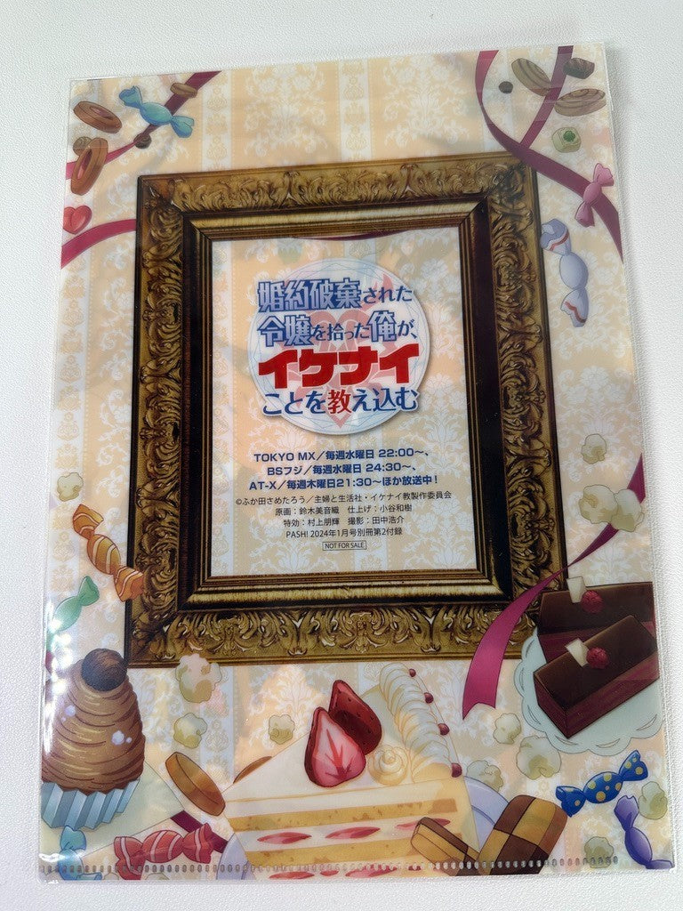 I Picked Up A Young Lady Whose Engagement Was Broken Off Small Clear File