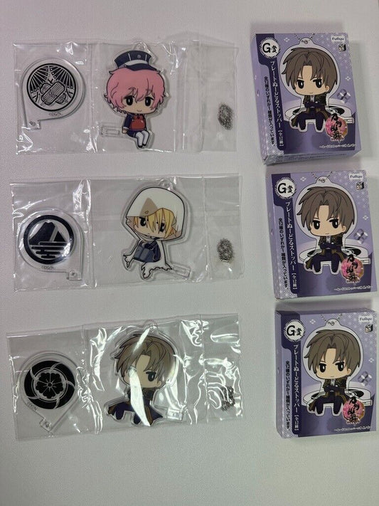 Touken Ranbu Online Animate Cafe Livelihood Acrylic Stand Key Holder Kunihiro